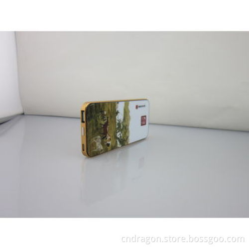 Ultra Slim Power Banks with 3,600mAh Capacity, Different Type Painting, Multi-colors